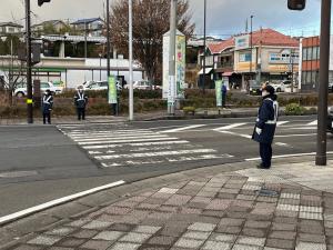 塩竈市交通安全指導員　活動の様子2