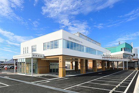 塩竈市津波防災センター外観